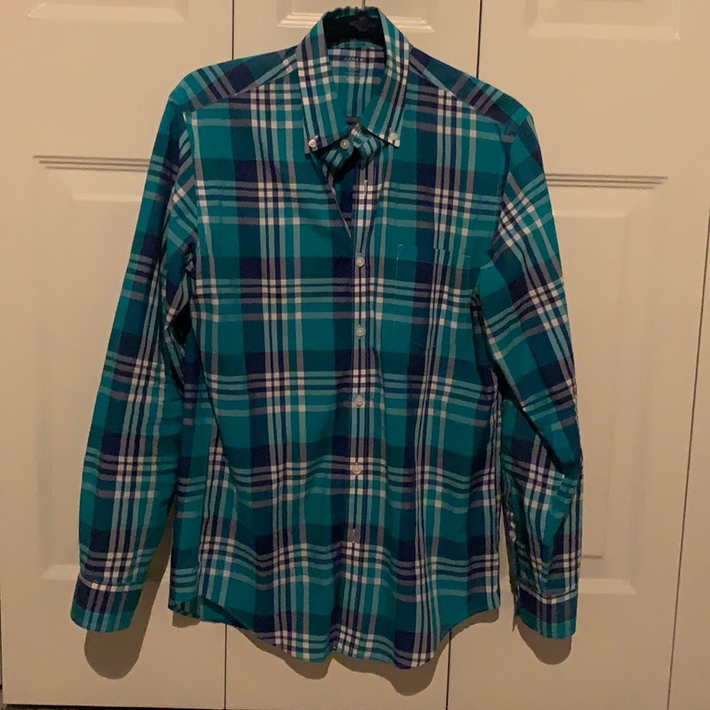 Jcrew Plaid Button Down - image 1
